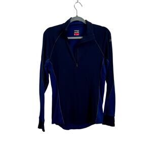 icebreaker Women's BodyfitZone Merino 260 Zone Long Sleeve Half Zip Thermal Top